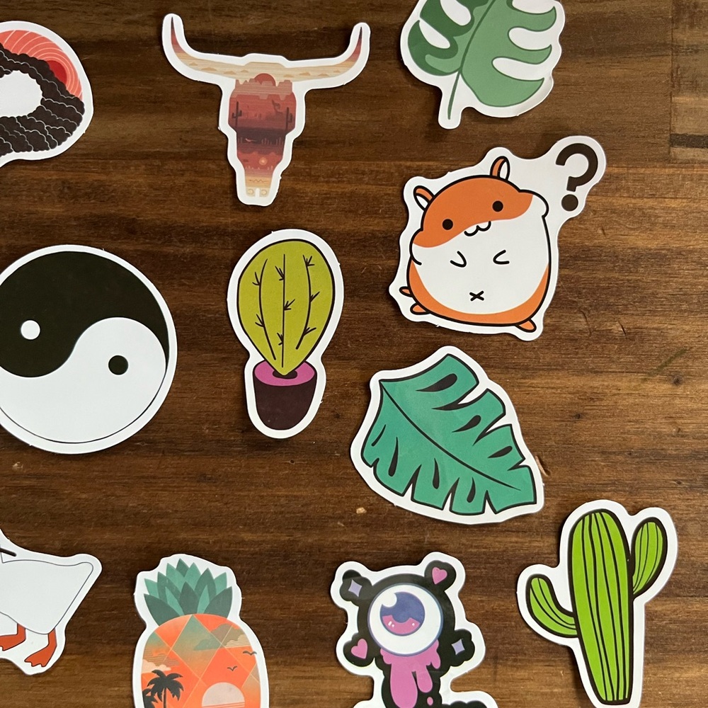 Colorful Sticker Collection, Set of 25 - Picture 4 of 4